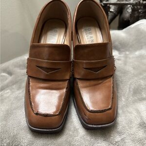 Journee Collection Brown Loafers Slip-Ons Classic Design